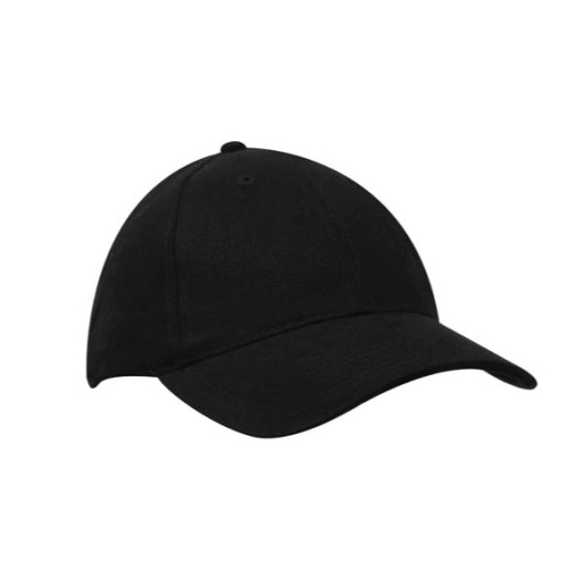 Organic Cotton Caps Black
